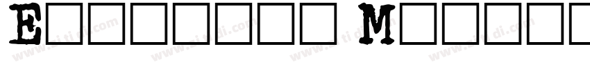 Espresso Mono字体转换